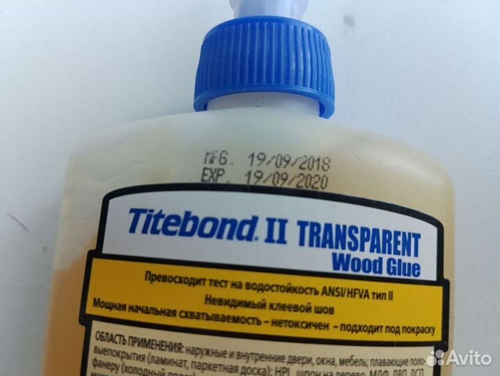 Клей Titebond ll для моделей кораблей