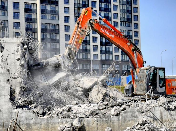 Демонтаж здания