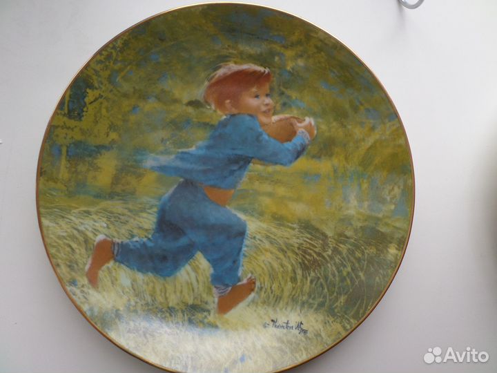 Тарелка декоративная Тачдаун