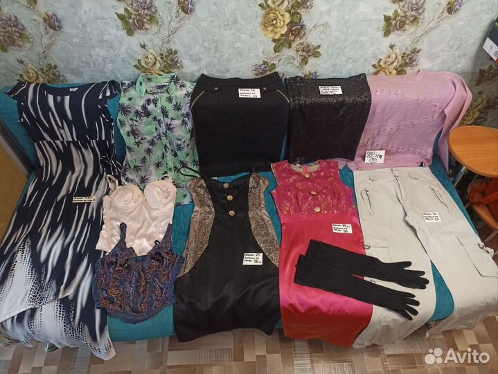 Пакетом вещи на девочку-подростка рост 152-164