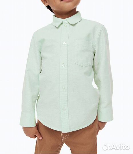 Рубашка джинсовая новая hm