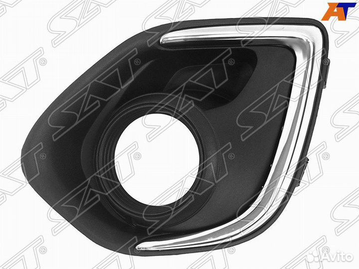 Оправа птф mitsubishi ASX 13-16 LH с хромом