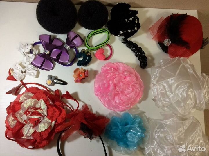 Резинки для волос пакетом