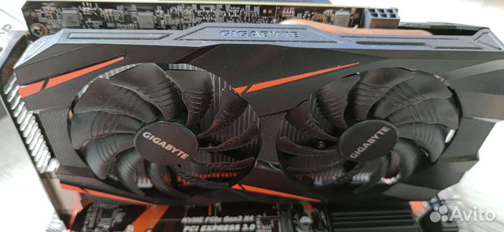 Видеокарта Gigabyte GeForce GTX 1060 windforce