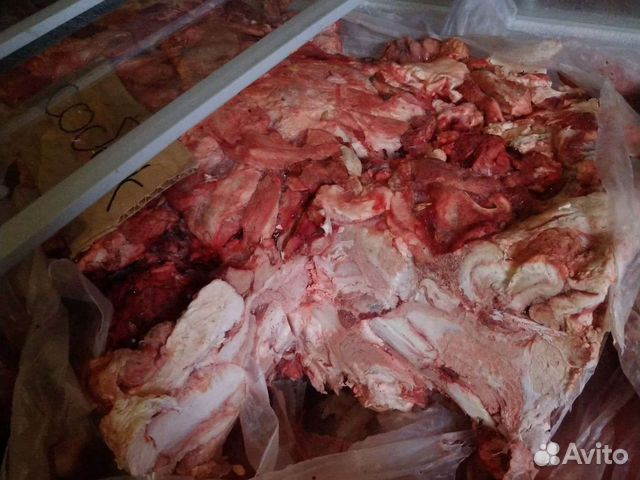 Мясо и субпродукты для собак