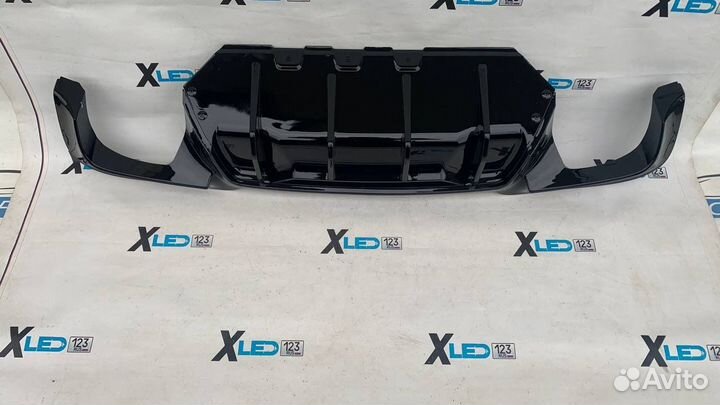 Диффузор бампера BMW F10 M5 Competition глянец M