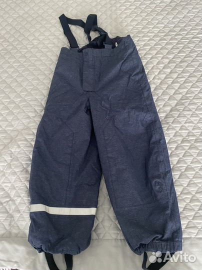 Штаны утепленные зимние H&M р.122