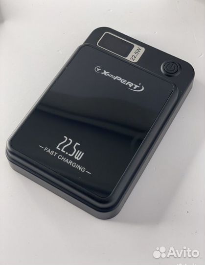 Повербанк с быстрой беспроводной зарядкой magsafe