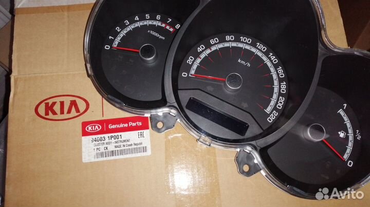 Приборная панель Kia Venga10