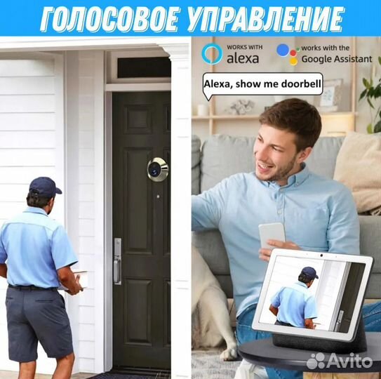 Дверной видеоглазок wi fi