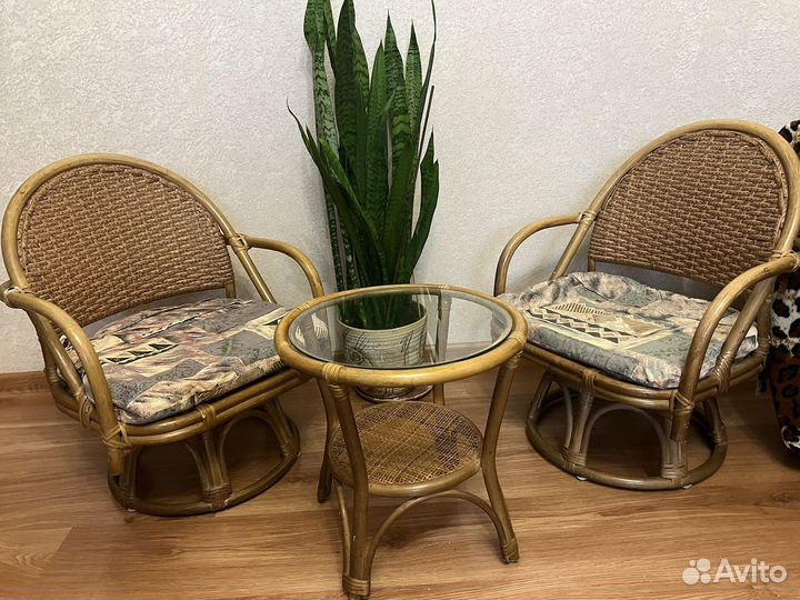 Набор мебели для терассы (ротанг)