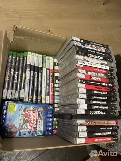 Лецинзионные диски PS3, PS4, Xbox One, Xbox 360