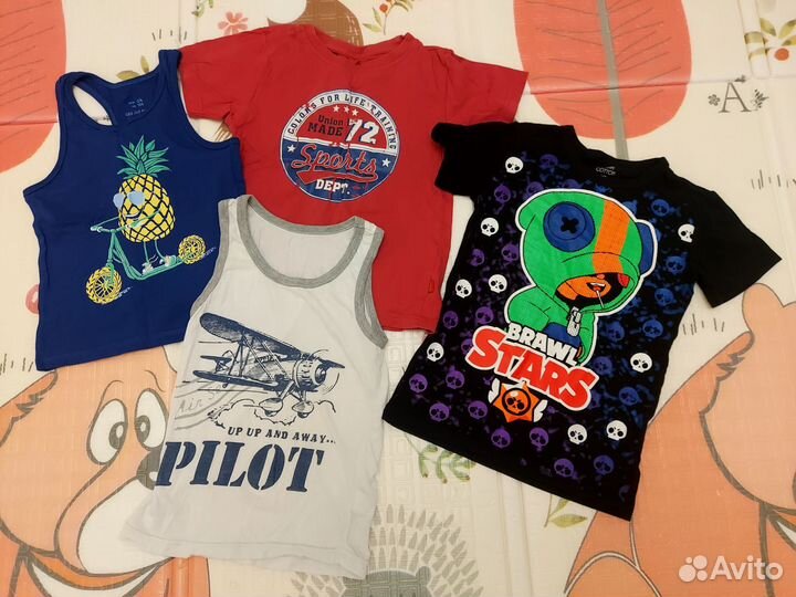 Вещи на мальчика 104 116