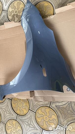 Левое крыло заводское на киа рио