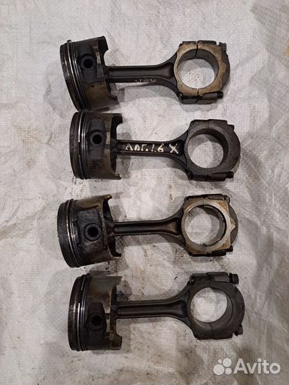 Рено Логан шатун,поршень