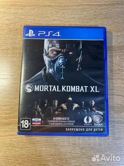 Игра Mortal kombat XL для Playstation 4