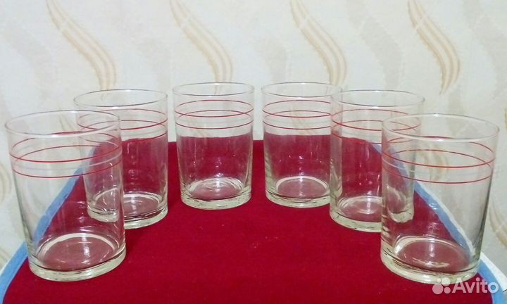 Стаканы для подстаканников и подстаканник СССР
