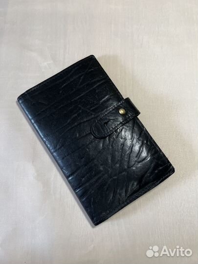 Кошелек мужской кожаный ручной работы
