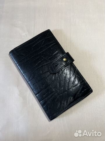 Кошелек мужской кожаный ручной работы