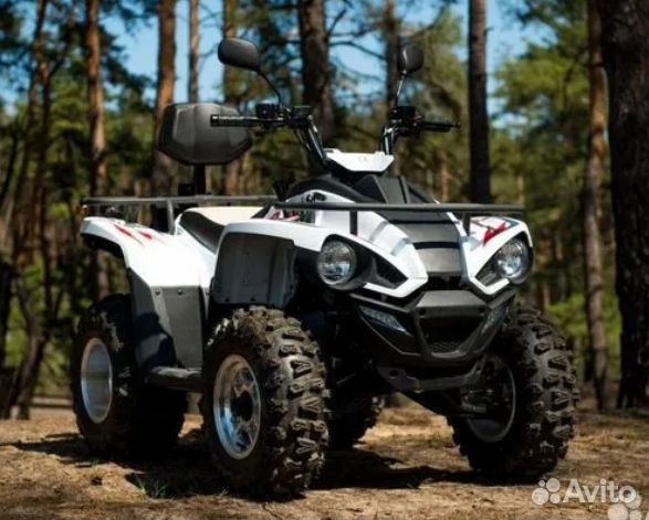Квадроцикл linhai Z180 белый