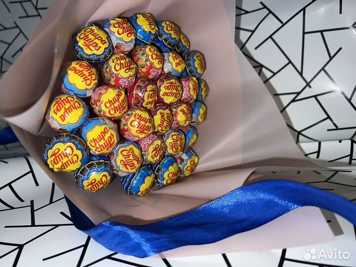 Букет из Чупа-Чупсов