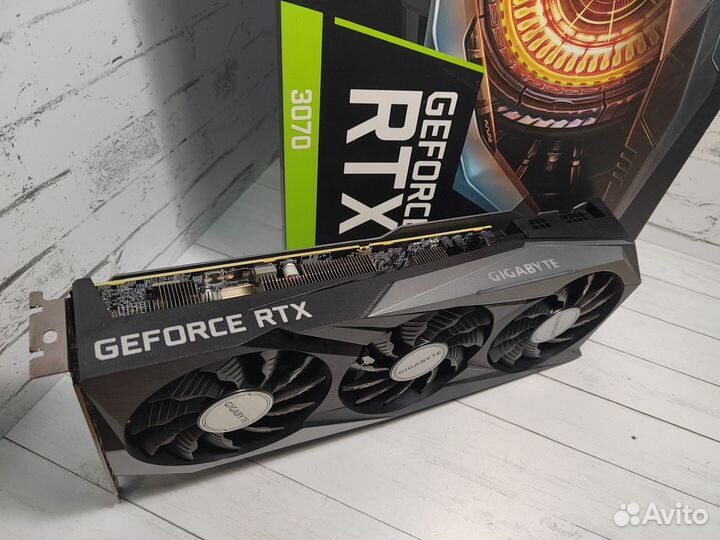 Видеокарта RTX 3070 gigabyte Gaming OC 8G