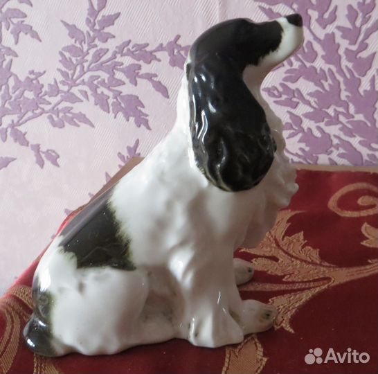 Собака фарфор