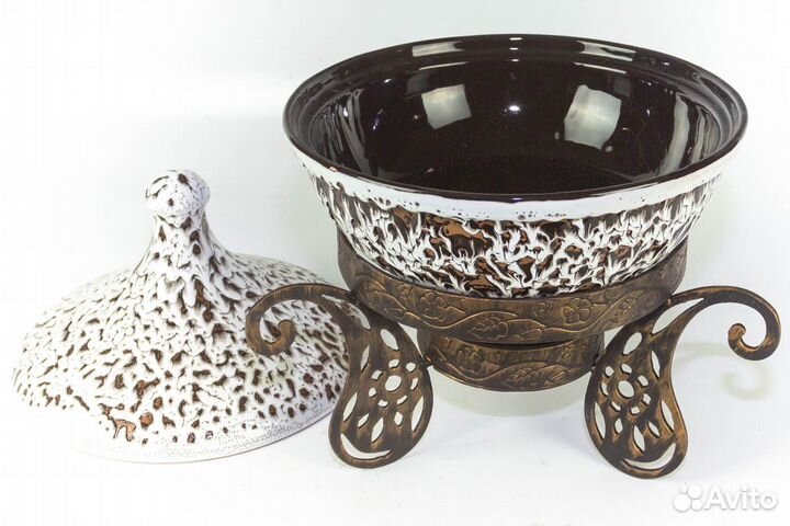 Марокканский тажин Тирамису на Турецкой подставке