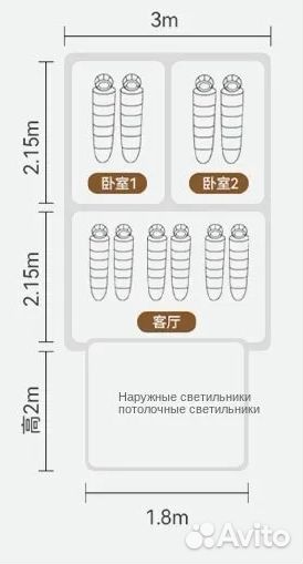 Палатка для большой семьи