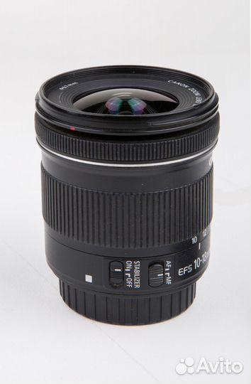 Объектив Canon EF-S 10-18mm f/4.5-5.6 IS STM