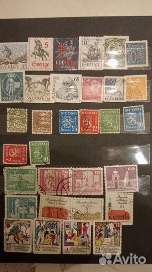 Марки стран европы №1