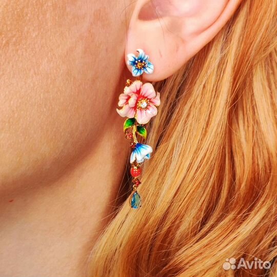 Серебряные серьги