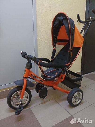 Детский трехколесный велосипед бу