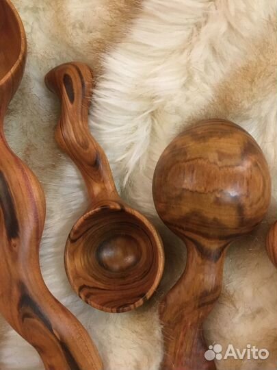 Ложки деревянные ручной работы уникальные