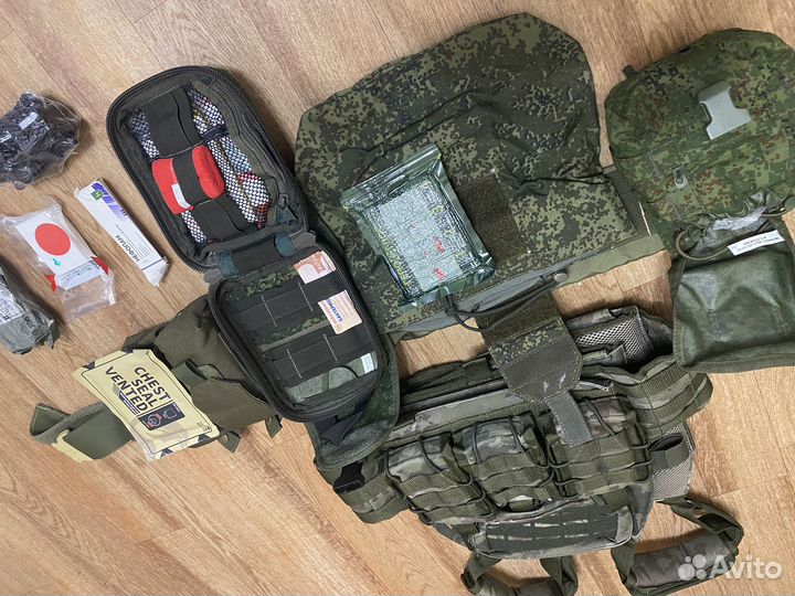 Разгрузка плитник asdag и пояс тактический