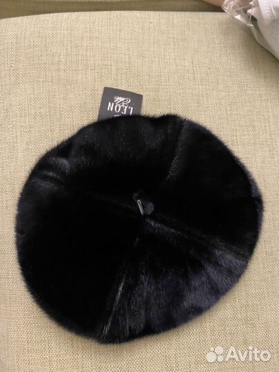 Шапка норковая, берет из нерпы новые
