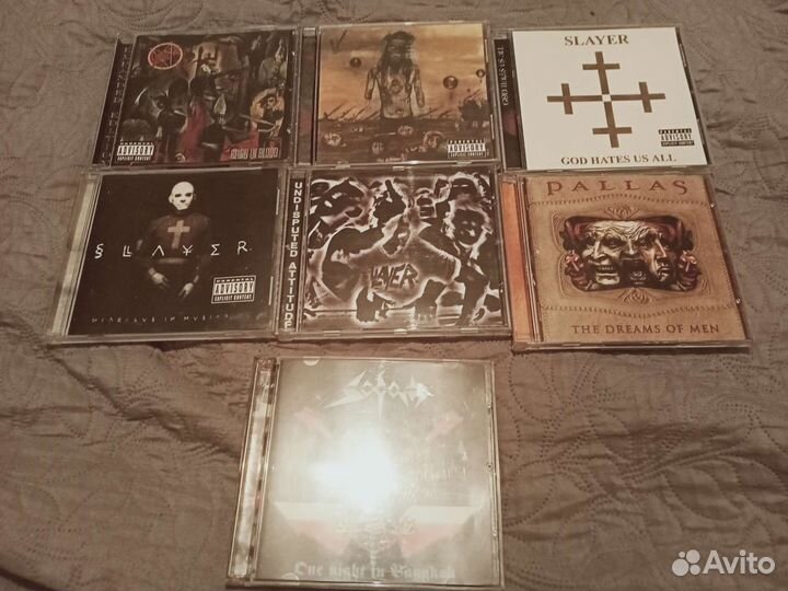 Фирменные и лиц CD диски (русский рок,metal)