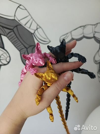 Кот сфинкс 3Д игрушка