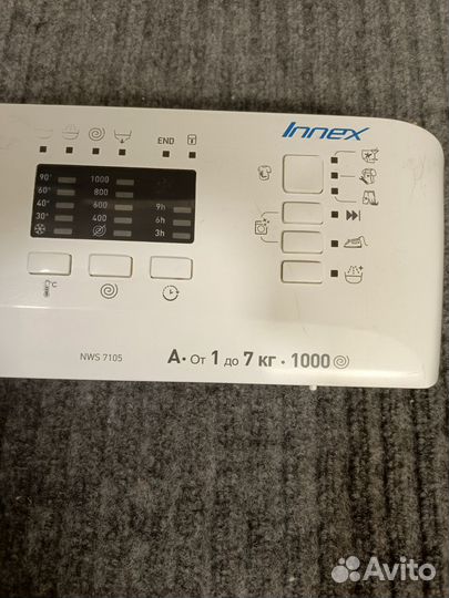 Плата индикации стиральной машины Indesit