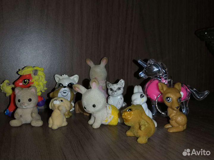 Игрушки маленькие, сумка