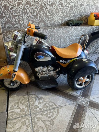 Детский мотоцикл на аккумуляторе бу