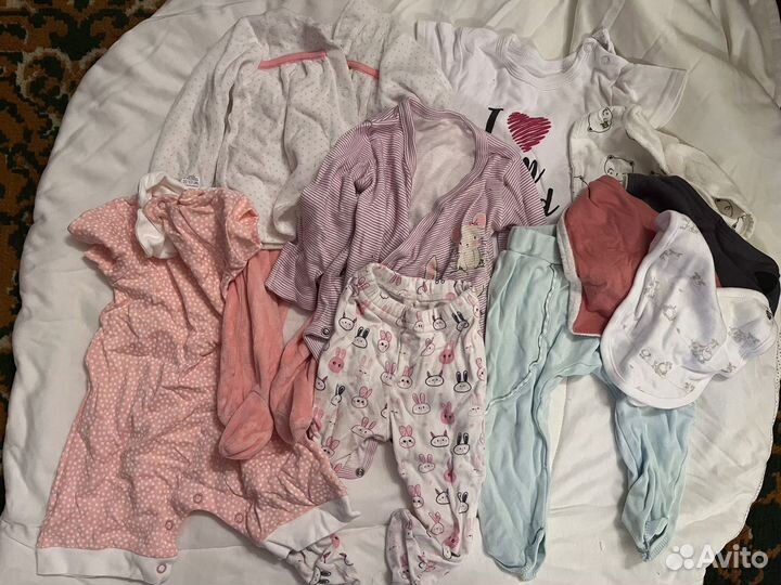 Детские вещи пакетом для девочек