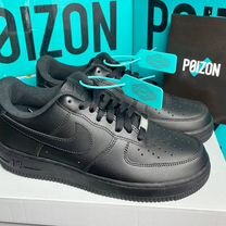 Nike Air Force 1 черные оригинал