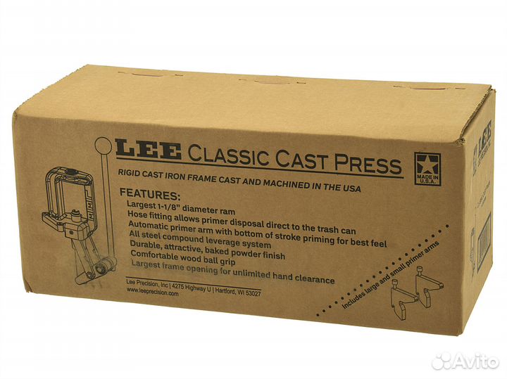 Пресс чугунный Lee Classic Cast Press 90998