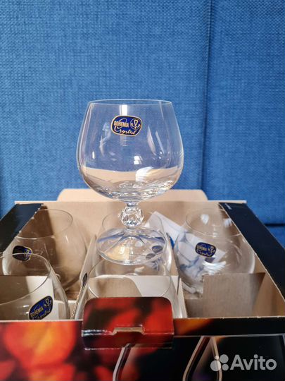 Бокалы для бренди. Crystalite Bohemia 