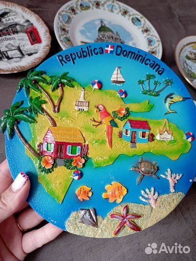 Сувенир настенная тарелка европа