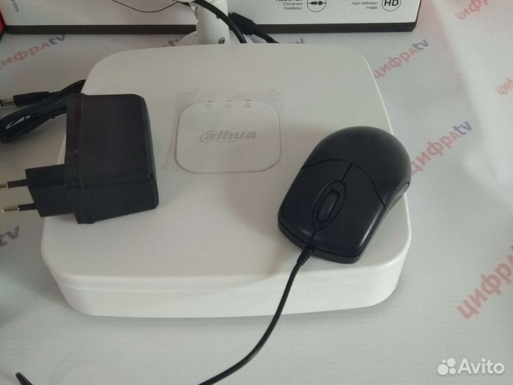 10 Камер IP видеонаблюдения 4Мп регистратор Dahua