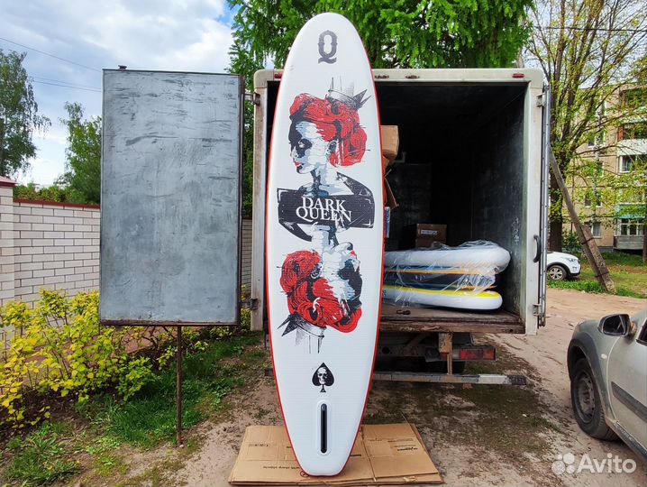 Сапборд надувная доска sup board JS dark queen