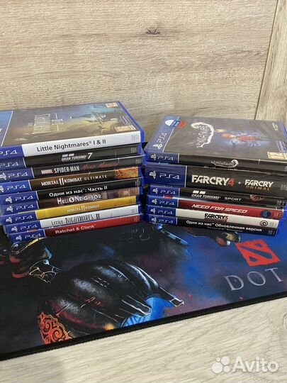 Диски игры на ps4