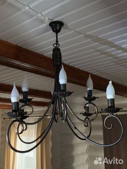 Люстра кованная, продажа до пн